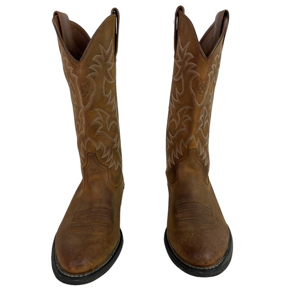 Ariat Heritage R Western Boot - Distressed Brown - Men’s Size 7D - Picture 2 of 14